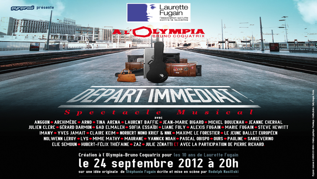 DÉPART IMMÉDIAT ! (Immediate Departure!) | Music Tv Show | Olympia Hall, Paris, France | September 24th, 2012